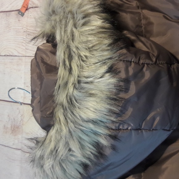 Lauren Ralph Lauren Down/waterfowl fur lined removeable hood zip up size s - Picture 5 of 15